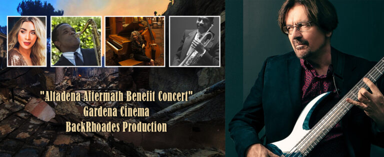 Alex Macachek as part of Bunny Brunel CAB during the Oxnard jazz Festival.