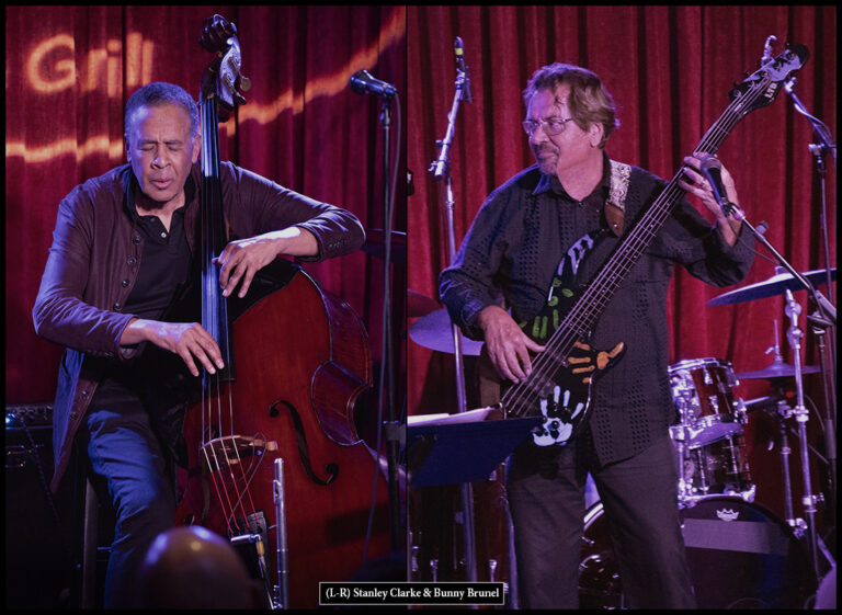 Stanley Clarke and Bunny Brunel at Catalina Jazz Club for Bass Ball 2 CD Release