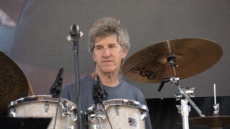Chad Wackerman performs at the Oxnard Jazz Festival as part of Bunny Brunel's Set