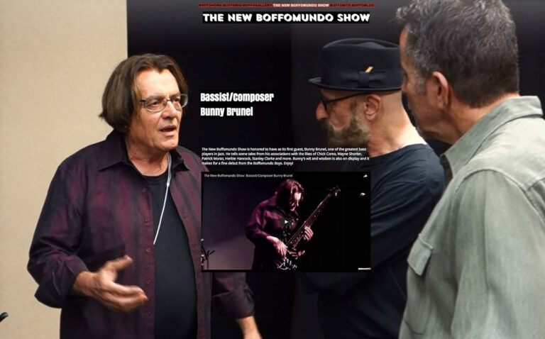 Bunny Brunel on the Boffomondo Show