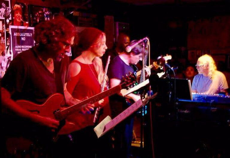 Julian Coryell, Kaylene Peoples, Bunny Brunel, etal at the Baked Potato 2017