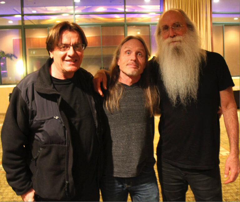 Bunny Brunel Steve Bailey, Lee Sklar at NAMM 2017