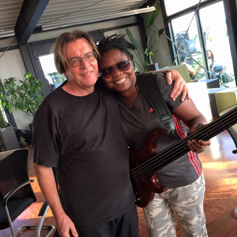 Mancou Gallo and Bunny Brunel (Warwick Bass Retreat 2015)