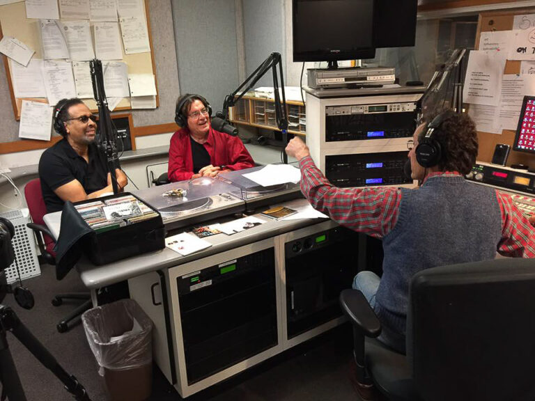 Stanley Clarke and Bunny Brunel at KFPK Radio