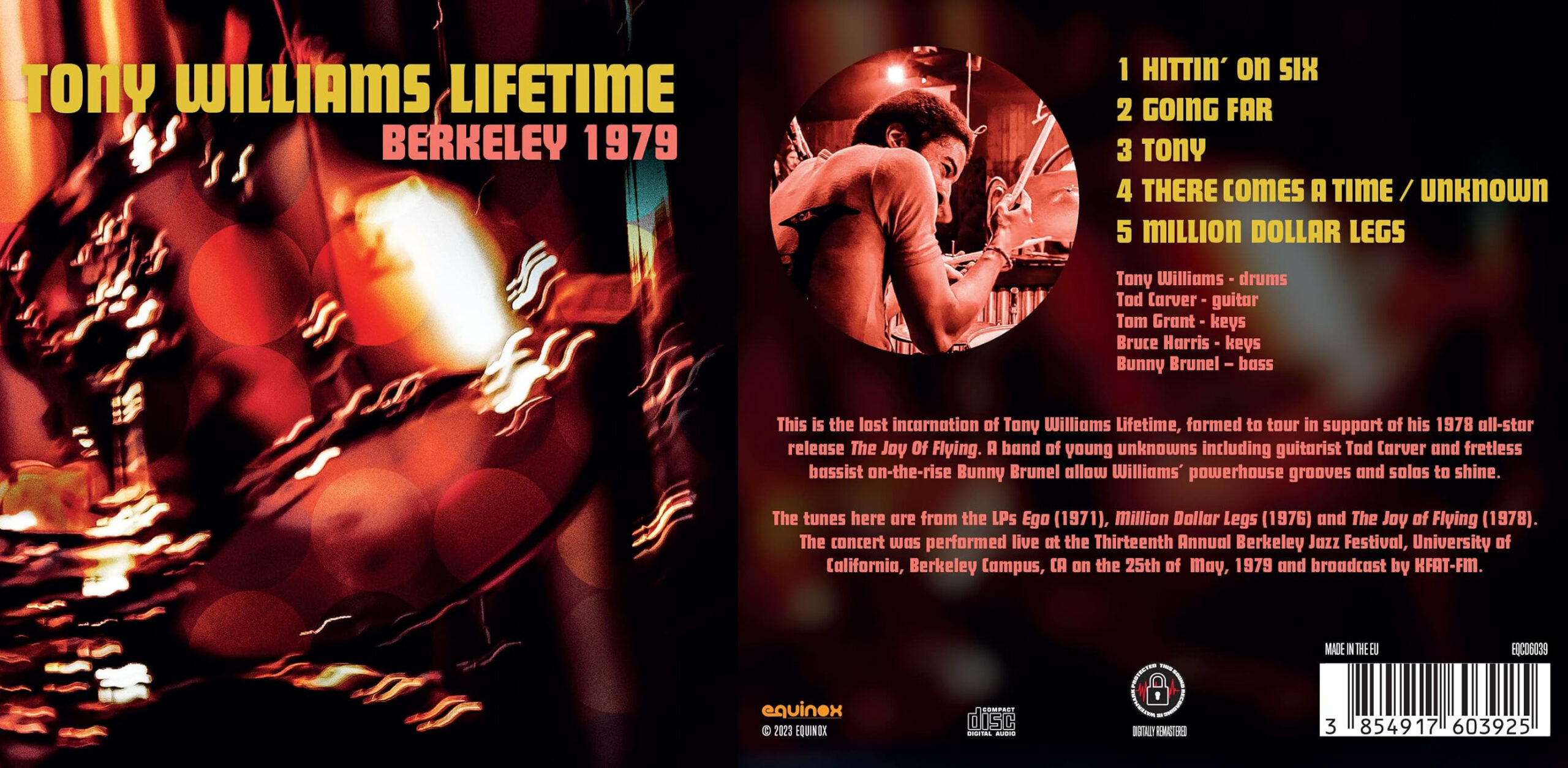 Tony Williams Lifetime Berkely 1979 with Bunny Brunel