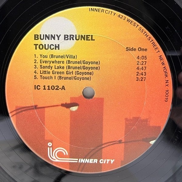 First album release by Bunny Brunel, the beginning of a movement: TOUCH