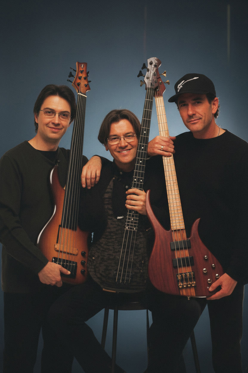 Alain Caron, Bunny Brunel, Brian Bromberg