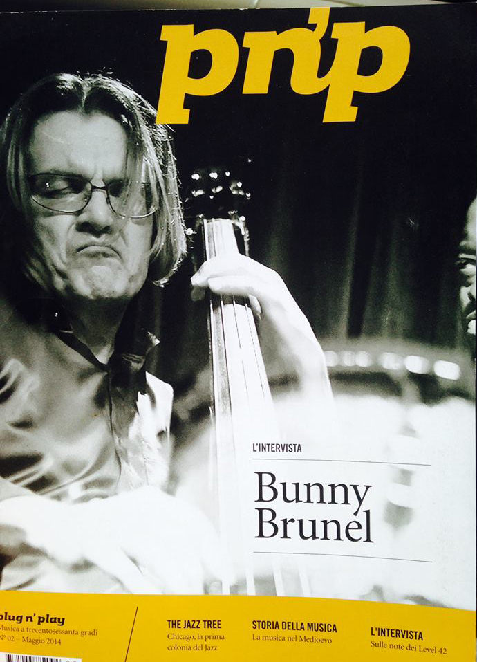 Plug n' Play Stars Bunny Brunel on the Cover