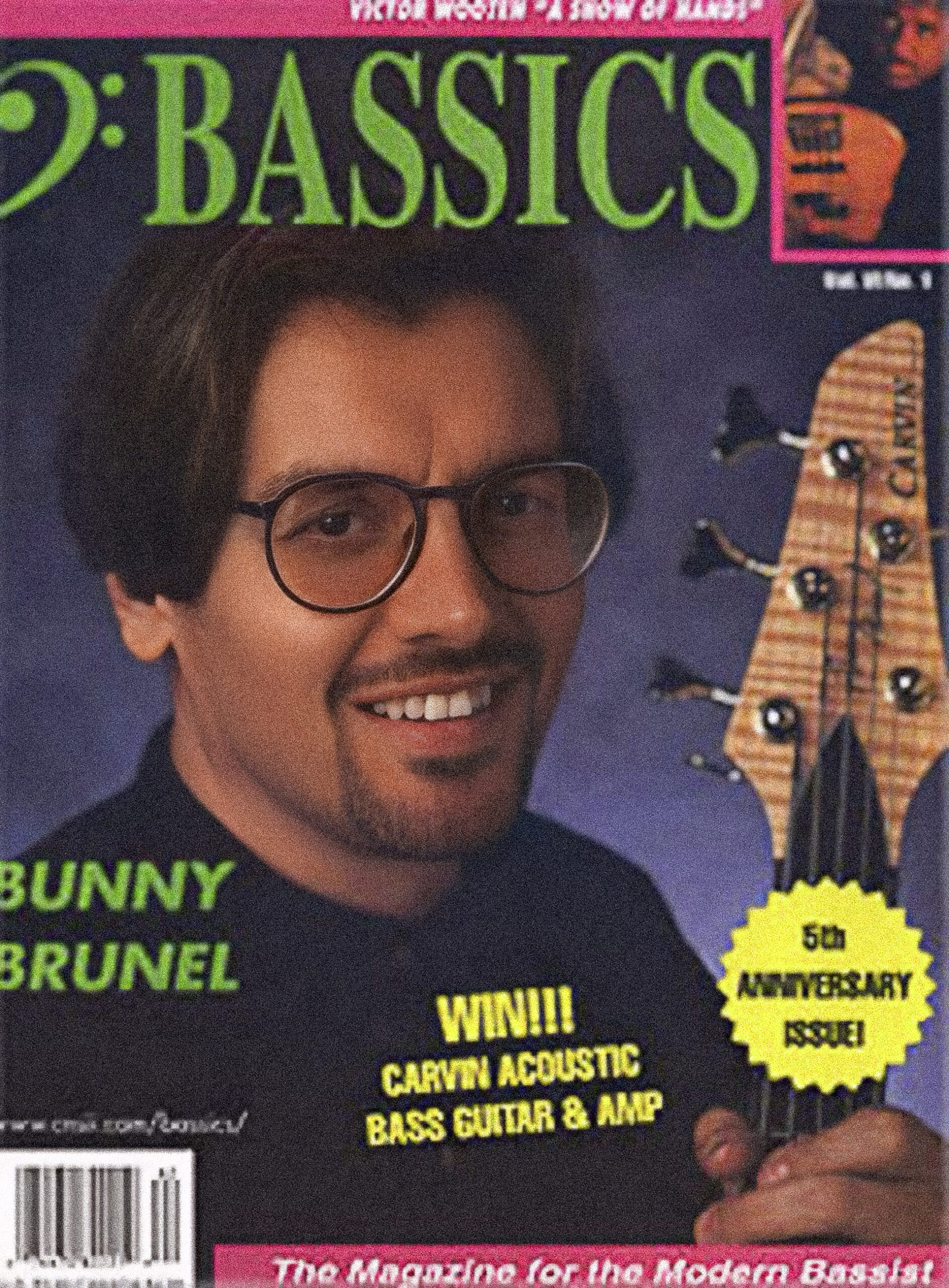 1990s, Bassics Magazine, Bunny Brunel