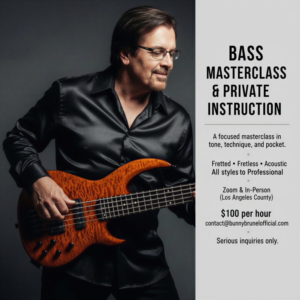 Bunny Brunel Master Class & Private Instruction