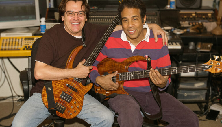 Bunny Brunel & Stanley Clarke in the Studio