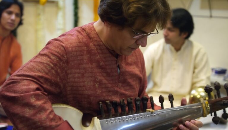 Indian Tour Bunny Brunel Plays the Sitar