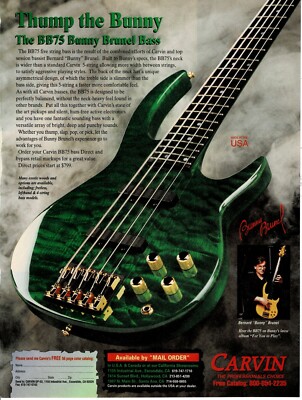 BB75: Bunny Brunel Signature Carvin/Kiesel